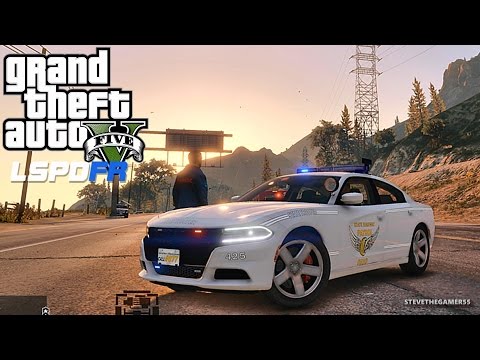 GTA 5 LSPDFR 0.3.1 - EPiSODE 308 - OHIO STATE TROOPER (GTA 5 PC POLICE MODS) HE GOT AWAY