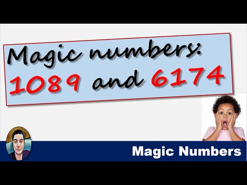 Magic numbers: 1089 and 6174