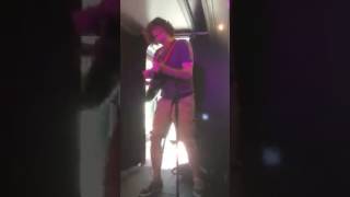 Andy Burden Busks The Bus