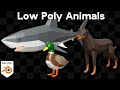 How To Make Low Poly Animals In Blender Beginner Tutorial