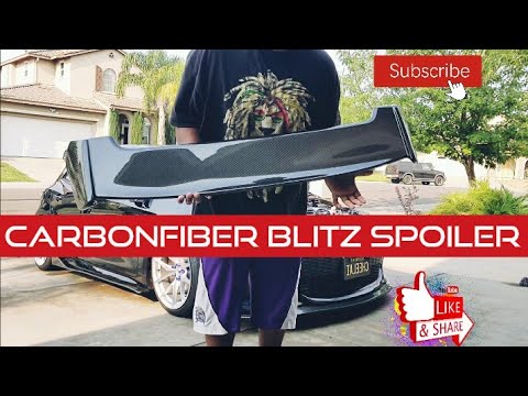 Carbonfiber Blitz Spoiler Toyota Corolla Hatchback