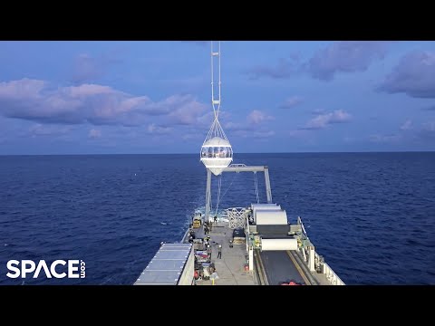 Space Perspective's 'Spaceship Neptune' balloon lifts off on uncrewed test flight