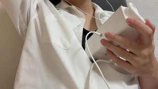 【ASMR】酔いがてら心音とお腹の音を　Heartbeat and Stomach Sounds of drunken state