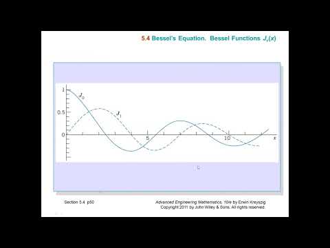 image-What is the first Bessel function?