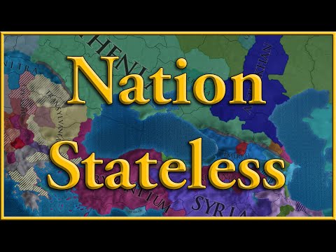 Removing all the Nation States in a game of Nation States - EU4 AI Only Timelapse