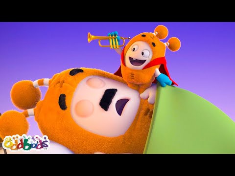 Wakey Wakey, Dad! | Baby Slick Want To Play! | Oddbods Full Episode | Funny Cartoons for Kids