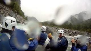 preview picture of video 'Rafting fiume Sesia'