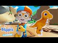 Can Blippi Find All The Dinosaur Bones Roblox Blippi Educational Gaming Videos For Kids