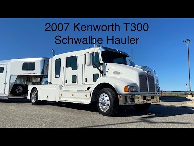 Preview image of 2007 Kenworth T300 Schwalbe Hauler youtube video