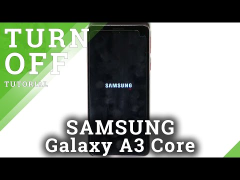 How to Switch Off SAMSUNG Galaxy A3 Core – Turn Off Device