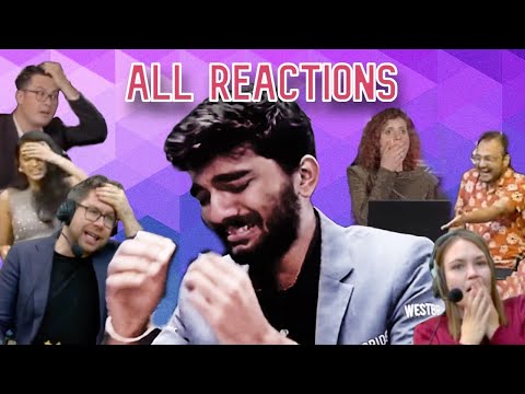 Chess world REACTS to DING BLUNDER & GUKESH VICTORY!