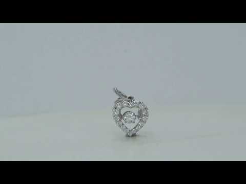 Diamond Ids - White Gold Diamond Pendant