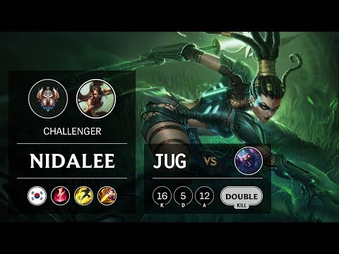 Nidalee Jungle vs Skarner - KR Challenger Patch 9.13