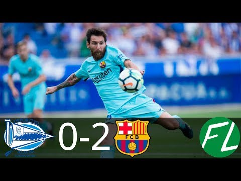 Deportivo Alavés vs Barcelona 0-2 Goals & Highlights 26 August 2017