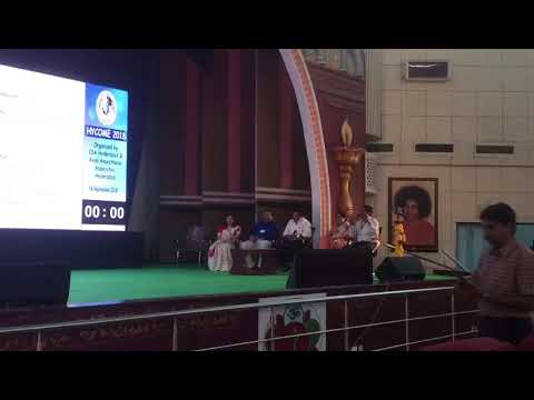 Hycome 2018 Panel Discussion Part 2 Live, Col Pradeep Pendyala Isacon