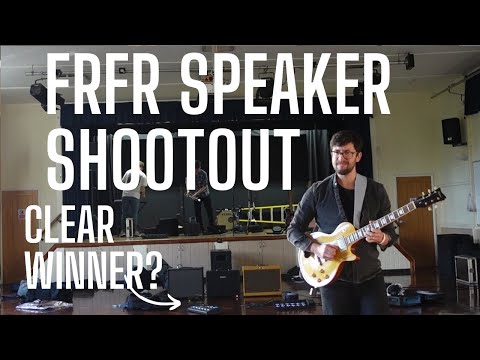 FRFR Speaker SHOOTOUT - There Is a CLEAR Winner - Fender FR12 - ToneX Cab and Line 6 Powercab CL