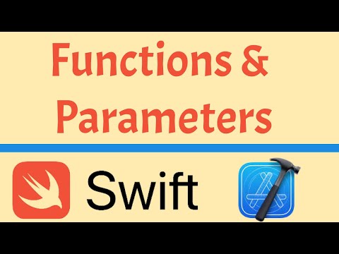 Swift Functions and Parameters