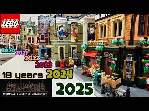 18 Years of LEGO Modular Buildings. What’s next??