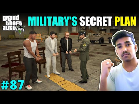 WE CAUGHT IN A MILITARY TRAP | GTA V GAMEPLAY #87