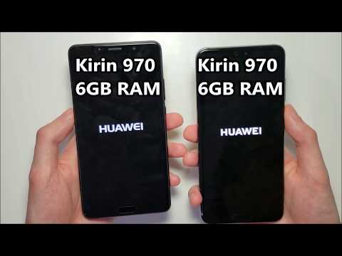 Huawei P20 Pro vs Huawei Mate 10 Speed Test (Quick Version)