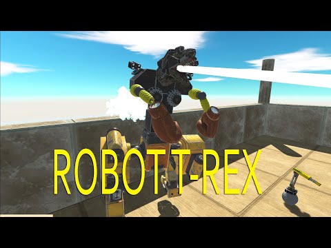 ROBO-T REX | NEW UPDATE - Animal Revolt Battle Simulator