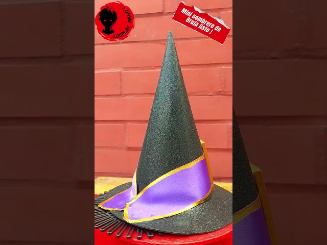 Vídeo relacionado con YAMEE Sombreros de Bruja Halloween para Adultos,Sombrero de Mago Disfraz de Cosplay Decoración de Accesorios para Fiesta Cosplay Carnaval