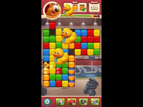 Toon Blast Level 2320 - NO BOOSTERS 🐻🐺🐱 | SKILLGAMING ✔️