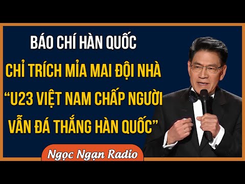 U23 Việt Nam Đá Chấp Người Mà Hàn Quốc Vẫn Không Thắng Nổi: Báo Chí Hàn Quốc Mỉa Mai Đội Nhà Thậm Tệ