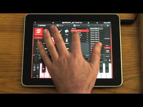 SampleTank 1.1 for iPhone/iPad. Tutorial PART 1 - SOUNDS