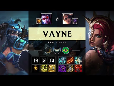 Vayne ADC vs Samira - BR Challenger Patch 25.11
