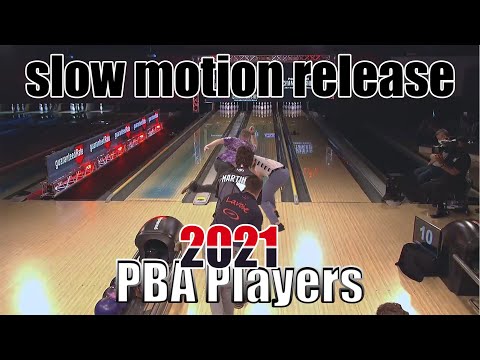 2021 PBA Players Southwest Game slow motion release - PBA Bowling