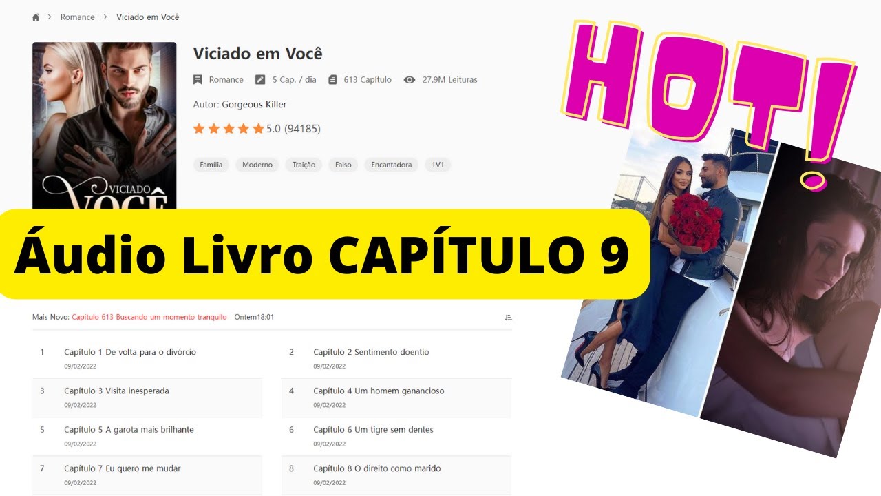 Áudio Livro ROMANCE DE ÉPOCA🔥  Viciado em Você 📖 | Capítulo 9 Amando sem saber | +18 💖