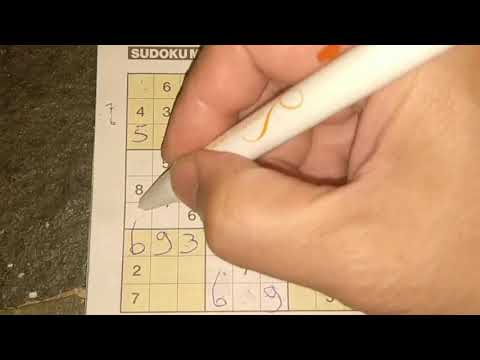 Our daily Sudoku practice continues. (#713) Medium Sudoku puzzle. 05-02-2020