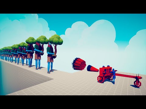 50x TREE GIANT vs EVERY GOD - Totally Accurate Battle Simulator TABS