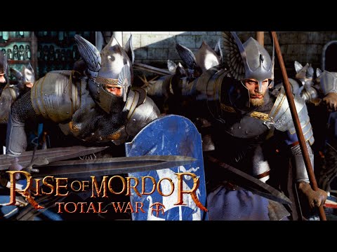 DOL AMROTH BESIEGE THE HIGH ELVES! - Rise of Mordor Total War Multiplayer Siege