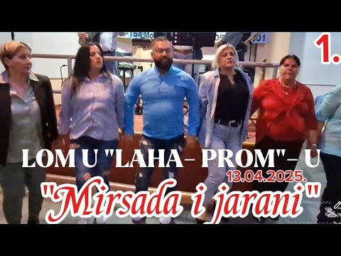 GARA I AHMO NAPRAVILI LOM U KOLU, BOSANSKO SIJELO U "LAHA- PROM"-U, MUZIKA: "MIRSADA I JARANI",1.DIO