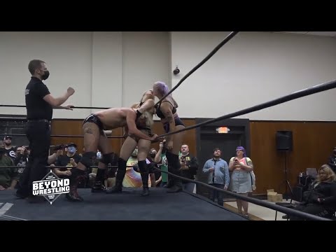 Free Match Allie KATCH & Effy v Alec Price & B3CCA   Beyond Wrestling Intergender Mixed Tag Team