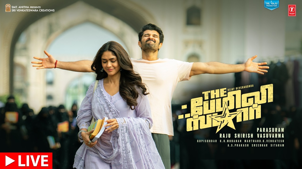 Live: The Family Star Video | Vijay Deverakonda | Mrunal Thakur | Gopi Sundar | Parasuram