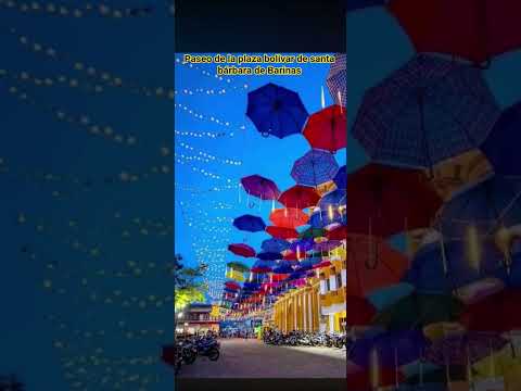 paseo de la plaza bolivar de santa bárbara de Barinas