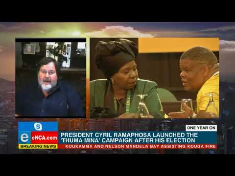 President Cyril Ramaphosa’s first year as ANC President