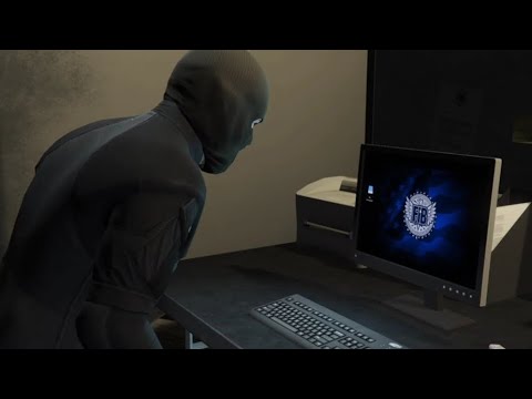 "The Bureau Raid (Roof Entry)" | Infiltrate The FIB Headquarters To Steal Their Data | GTA V