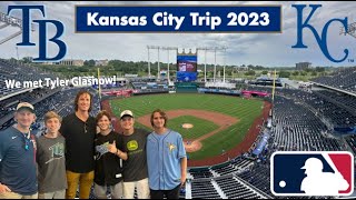 Rays vs Royals in KANSAS CITY! | We met Glasnow?! | Kauffman Stadium, 2023 MLB Season | Vlog #110