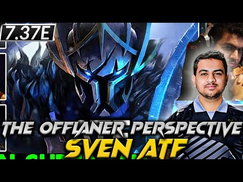 Ammar "ATF" Sven The Offlaner - Dota 2 Pro Full Gameplay Patch 7.37E #atf #sven