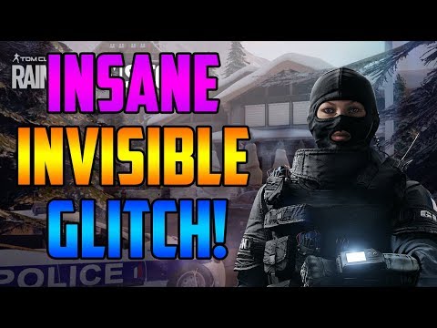 INSANE INVISIBLE ROCK GLITCH! *NEVER BE SEEN* - Rainbow Six Siege
