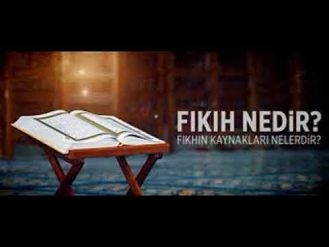 MOLLA MAHMUD KAYA FIKIH DERS 6