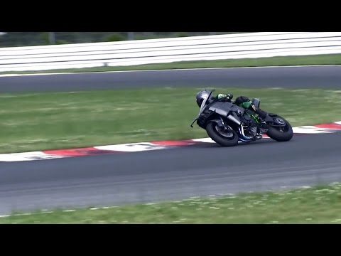 Kawasaki Ninja H2R - Track Test, 2015 official