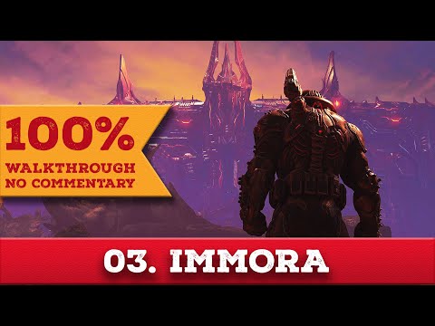 Doom Eternal: The Ancient Gods Pt Two 100% Walkthrough (Nightmare, No Commentary) 03 IMMORA