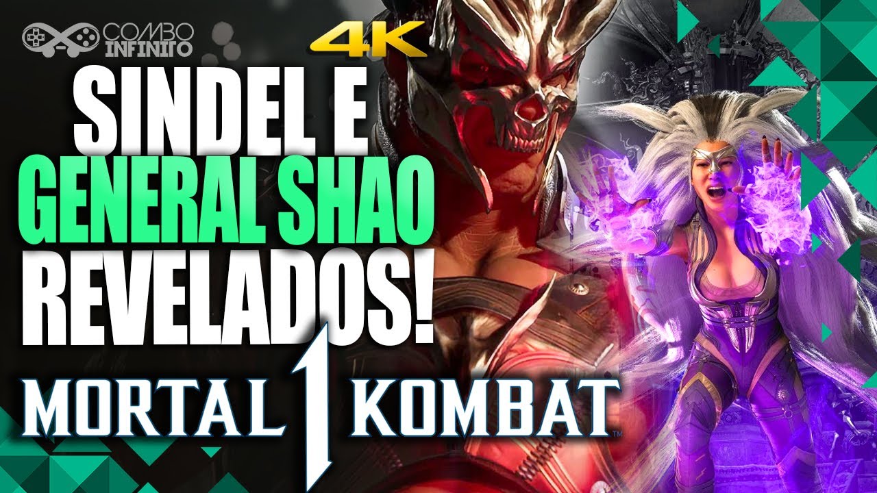 MK1: SINDEL and GENERAL SHAO REVEALED! Trailer Details and New KAMEOS!