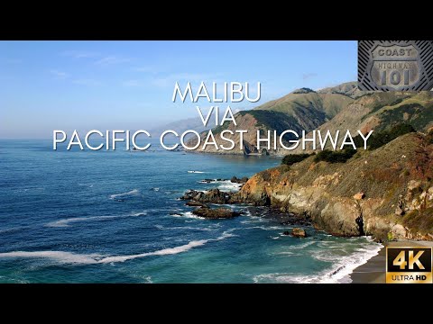 The Most Beautiful Drive in California? | PCH to Malibu 4K
