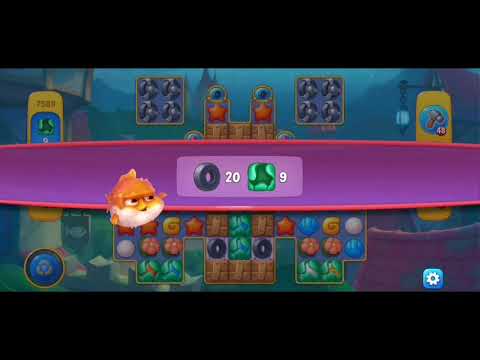 Fishdom 7589 Hard Level - NO 💣🧨💥